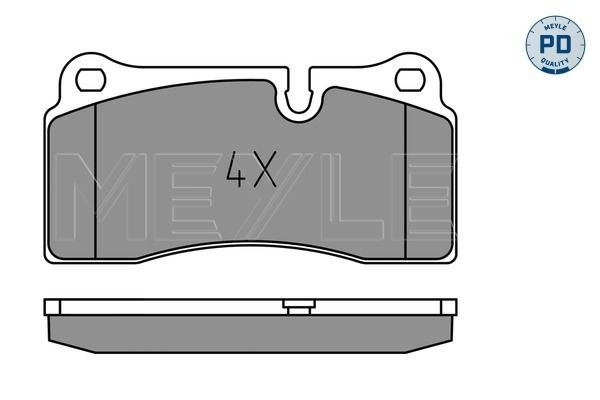 34212284990M2 025 242 6118/PD Brake Pad Set, disc brake