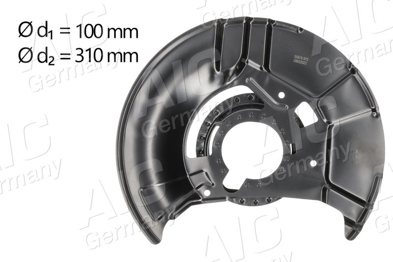 34111158985IC 55978 Splash Guard, brake disc