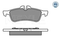 34216762871M2 34216762871 34 21 6 762 871 6762871 025 237 1616/PD MINI R52 -  Brake Pad Set, disc brake