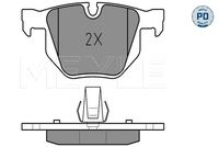 34212339290M2 34212339290 34 21 2 339 290 2339290 025 237 3217/PD BMW E64 LCI -  Brake Pad Set, disc brake