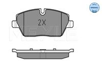 34106884263M1 34106884263 34 10 6 884 263 6884263 025 239 1517 MINI F57 LCI -  Brake Pad Set, disc brake