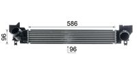 17517617597MO 17517617597 17 51 7 617 597 7617597 CI 614 000P MINI F57 -  Charge Air Cooler